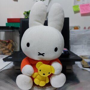 Super Cute Miffy Bunny Musical Movable Plush Teddy Bear